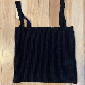 Cami ribbed crop top